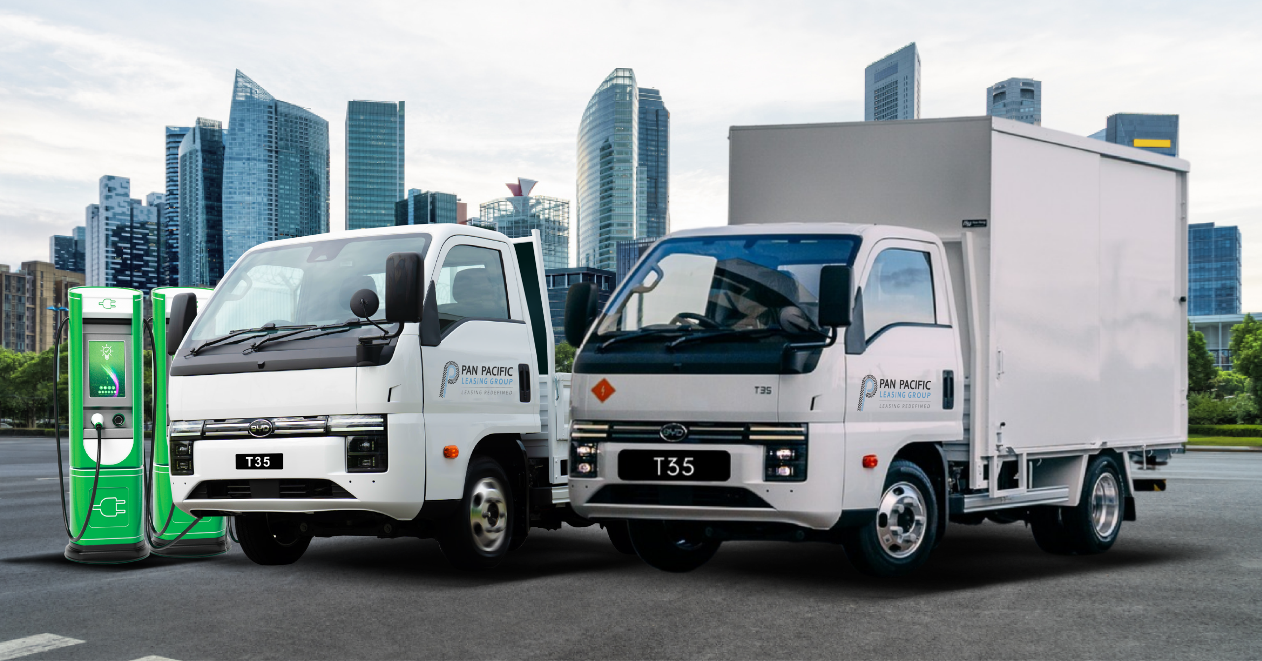 Flexible Commercial Vehicle Leasing Options for the BYD T35